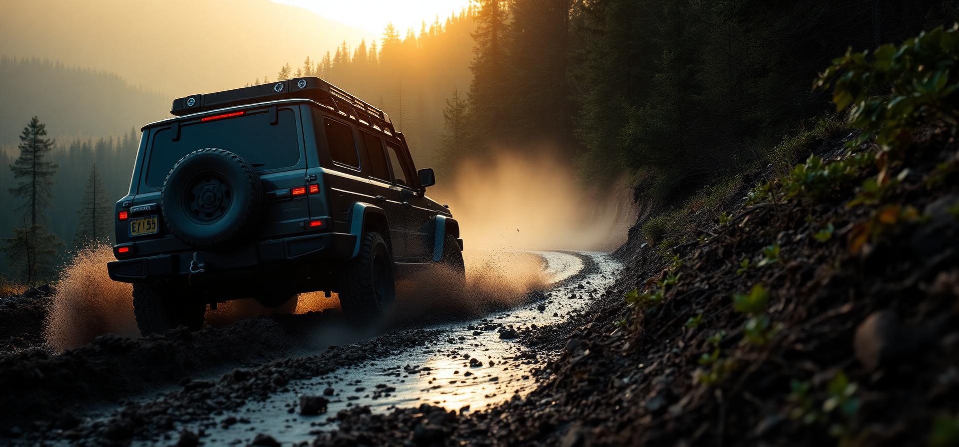 US-Army Oldtimer auf Offroad-Tour